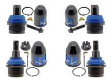 Mevotech Upper Lower Greaseable Ball Joints For 1992-2008 Ford E150 E250 E350