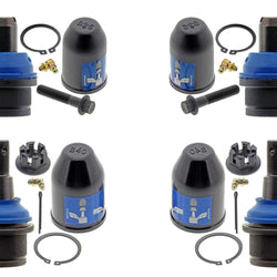 Mevotech Upper Lower Greaseable Ball Joints For 1992-2008 Ford E150 E250 E350
