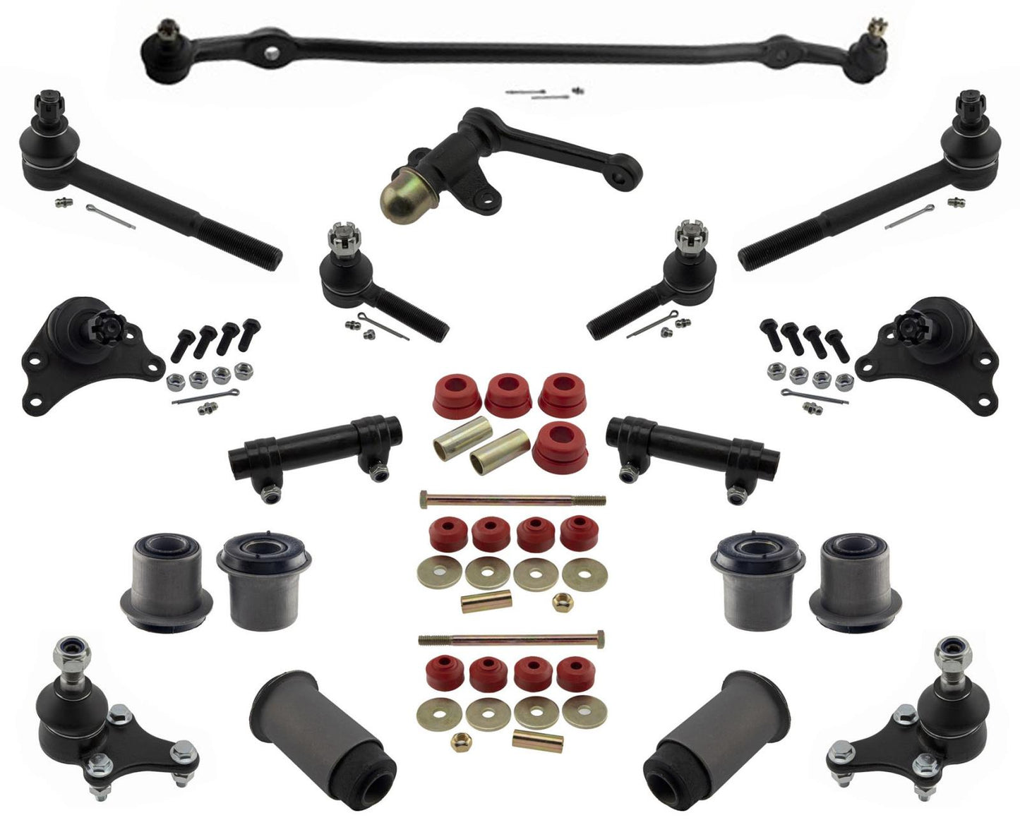 Control Arm Bushings Tie Rods BJ Center Link For Pick Up Rear Wheel Dv 84-1988