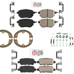 AmeriBrake Ceramic Disc Brake Pad Kit for Nissan Maxima 04-08 Murano 05-07