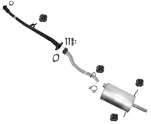 For Subaru Muffler Exhaust System for 1996 Subaru Legacy Outback AWD Wagon