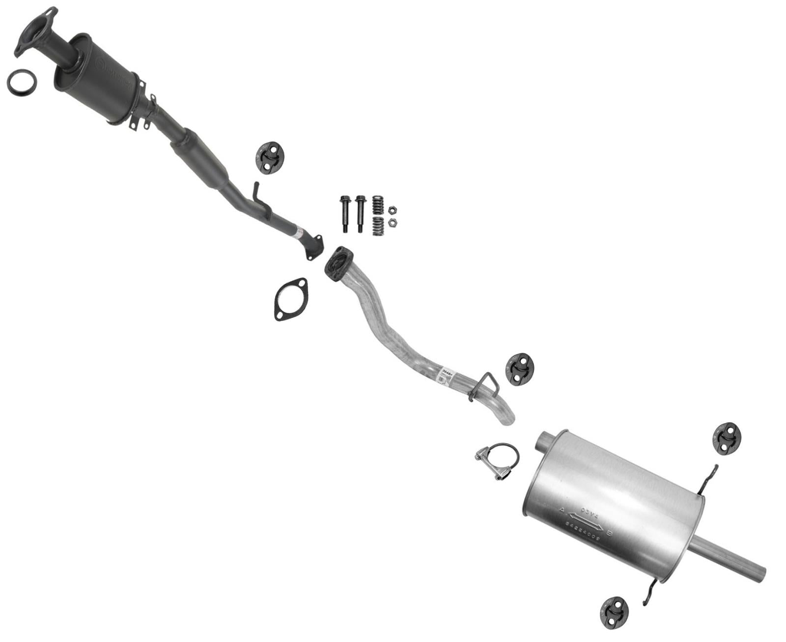 For 1997-1999 Subaru Legacy & Outback Wagon Muffler Exhaust System
