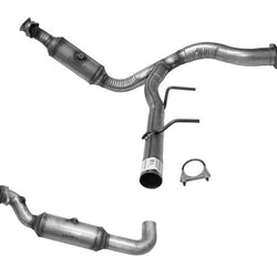 Engine Y Pipe Dual Catalytic Converters for 2009 2010 Ford F150 Vin 8 24 Valve