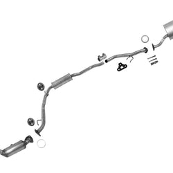 Catalytic Converter Resonator Extension Pipe Rear Muffler for Honda Fit 07-2008