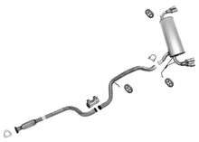 Sistema de escape silenciador de doble salida de tubo resonador para Pontiac Grand Am GT 99-05