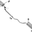 Middle Muffler Extension Pipe & Rear Muffler Hangers For 2001-2006 Santa Fe 2.7L