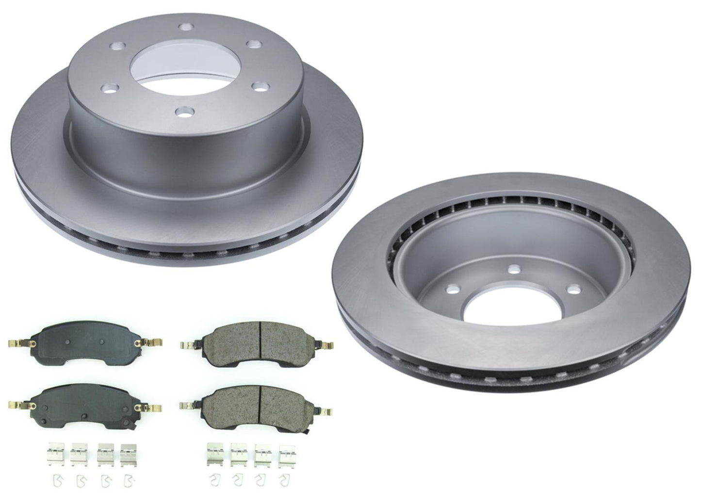 Pastillas de freno traseras de cerámica con rotores de rendimiento mejorado para Bronco 2021-2023