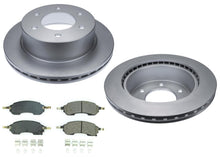 Pastillas de freno traseras de cerámica con rotores de rendimiento mejorado para Bronco 2021-2023