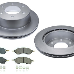 Improved Performance Rotors Rear Ceramic Rear Brake Pads for Bronco 2021-2023