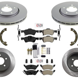 Carbon Performance Rotors Brake Pad Shoes for Chrysler Town & Country 01-07