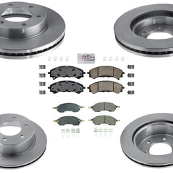 Carbon Performance Rotors Front Rear Ceramic Brake Pads for Bronco 2021-2023