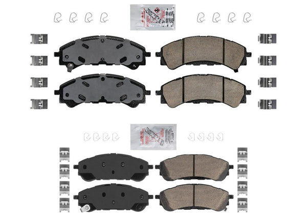 Front & Rear Pads Ceramic Front & Rear Brake Pads for Ford Ranger 2019-2024