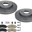 Carbon Performance Disc Brake Rotors + Ceramic Brake Pads for 05-2006 Equinox