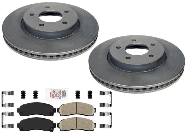 Carbon Performance Disc Brake Rotors + Ceramic Brake Pads for 05-2006 Equinox