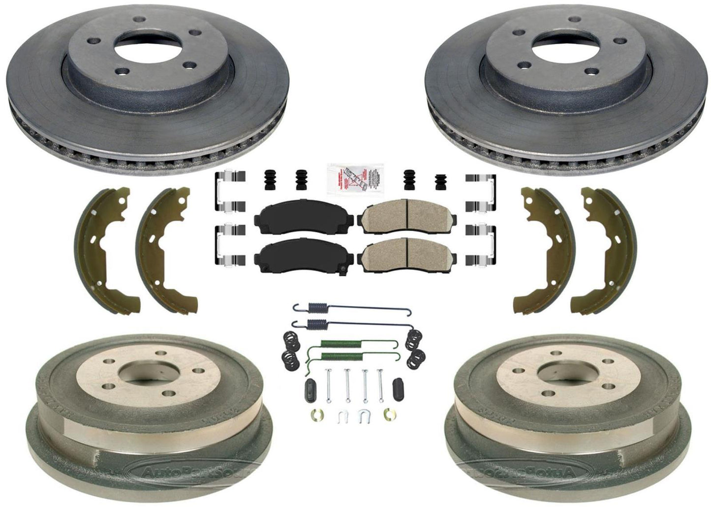 Rotores de freno de disco Carbon Performance, tambores, zapatas de freno para Equinox 2005-2006