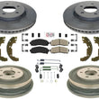 Carbon Performance Disc Brake Rotors Drums Brake Shoes for Equinox 2005-2006