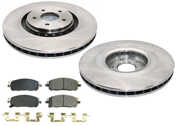 Ft Premium Disc Brake Rotors Pads For Infiniti QX60 Nissan Pathfinder 2022-2023
