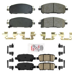 AmeriBrake Ceramic F&R Disc Brake Pads For Pathfinder 2022-2023