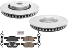 Pastillas de freno de cerámica delanteras con rotores de rendimiento mejorado para Nautilus 2019-2024