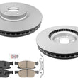 Frt Brake Rotors Ceramic Brake Pads for Ford Edge 15-24 Front Wheel Drive Only