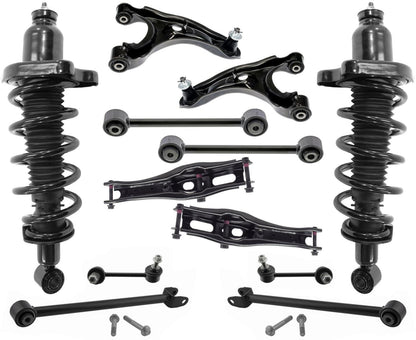 Brazos de control y enlaces traseros completos superior e inferior para Acura MDX 14-20 FWD - Photo 1