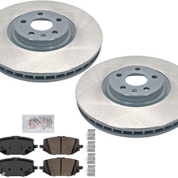 Rear Disc Brake Rotors Ceramic Brake Pads For 2022 2023 2024 2025 Acura MDX