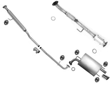 Kit de sistema de escape silenciador convertidor catalítico para Toyota Camry 2.4L 2007-2010