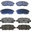 Front & Rear Brake Pads 2 Sets Fits 2007-2010 Nissan Altima