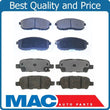 Front & Rear Brake Pads 2 Sets Fits 2007-2010 Nissan Altima