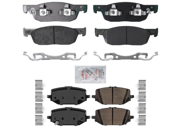 Front & Rear Premium Ceramic Disc Brake Pad for Acura MDX 3.5L 2022 2023 2025