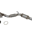 Front Catalytic Converter for Audi A3 Quattro 15-18 with Upper Ring fit Flange