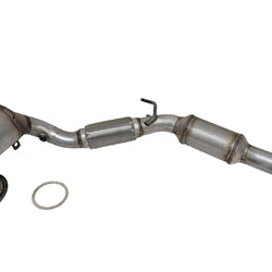 Front Catalytic Converter for Audi A3 Quattro 15-18 with Upper Ring fit Flange