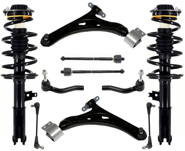 Front Struts Control Arms Tie Rods & Links For Chevrolet Traverse 2018--2021
