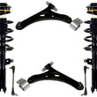 Front Complete Struts Lower Control Arms & Links For Chevrolet Traverse 18--21