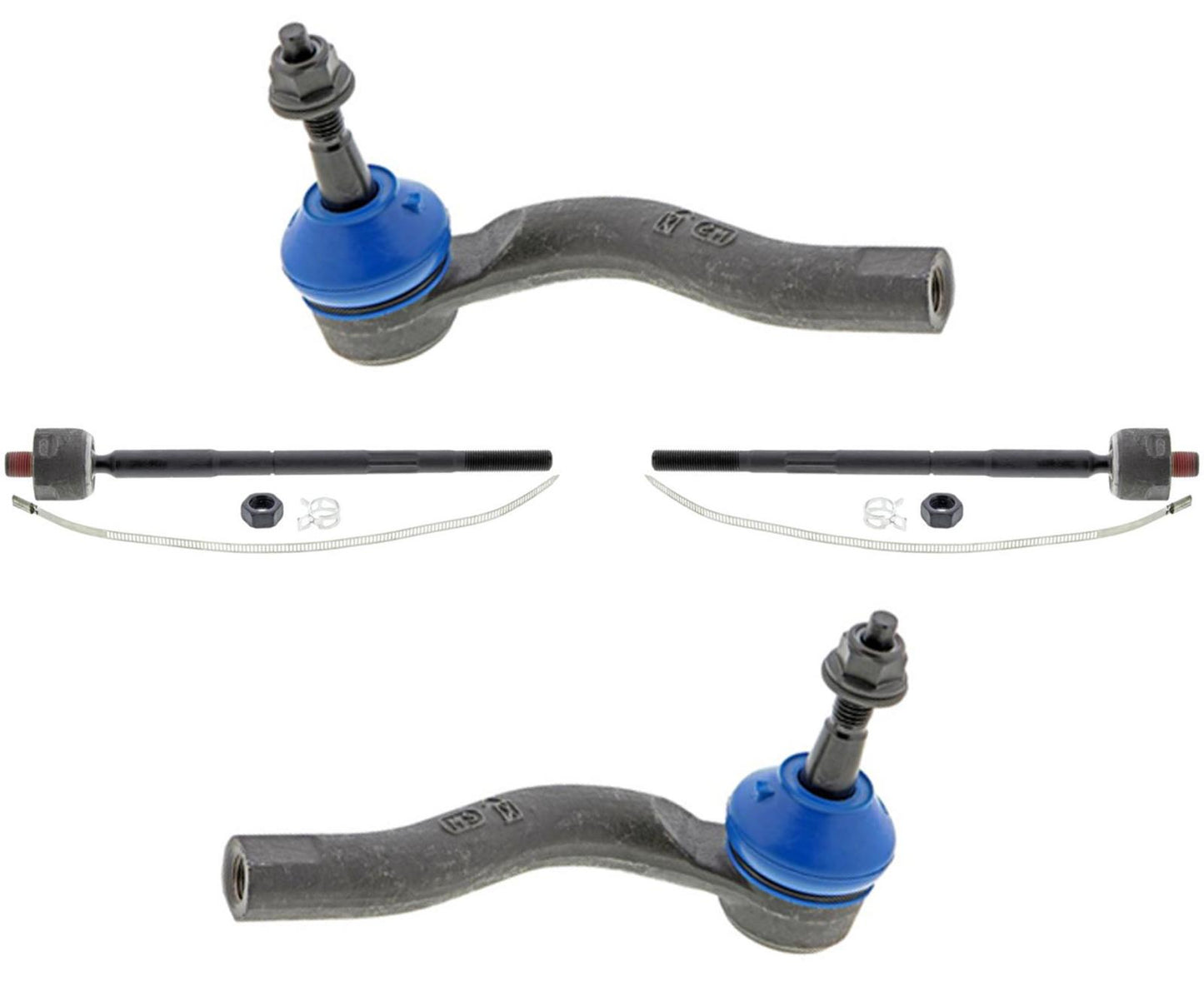 Mevotech Inner & Outer Tie Rods For Buick Enclave & Chevrolet Traverse 18-2023