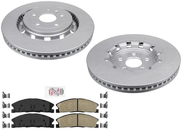 Improved Performance Front Rotors Ceramic Pads for Explorer 13-19 Police Option
