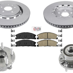 Improved Performance Front Rotors Ceramic Pads for Explorer Police Option 13-19