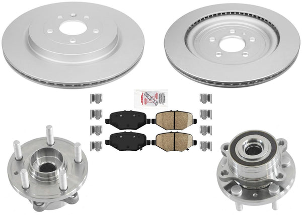 GEO Performance Brake Rotors & Pads for Ford Explorer 2013-2019 Police Option