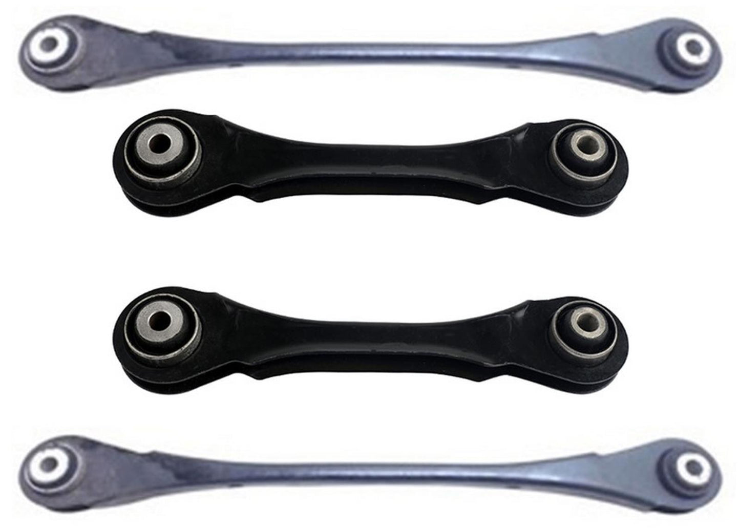 Rear Rearward Lateral Link Control Arms For BMW 328i 2012-2018 Rear of Car 4pc