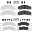 Front & Rear Disc Brake Pads 2008-2023 FORD E150 E250 E350 FOR Ford Van E series