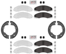 Pastillas de freno de disco HD galvanizadas Fleet Frt Rr - Fabricadas en Canadá para Ford F450 17-23 