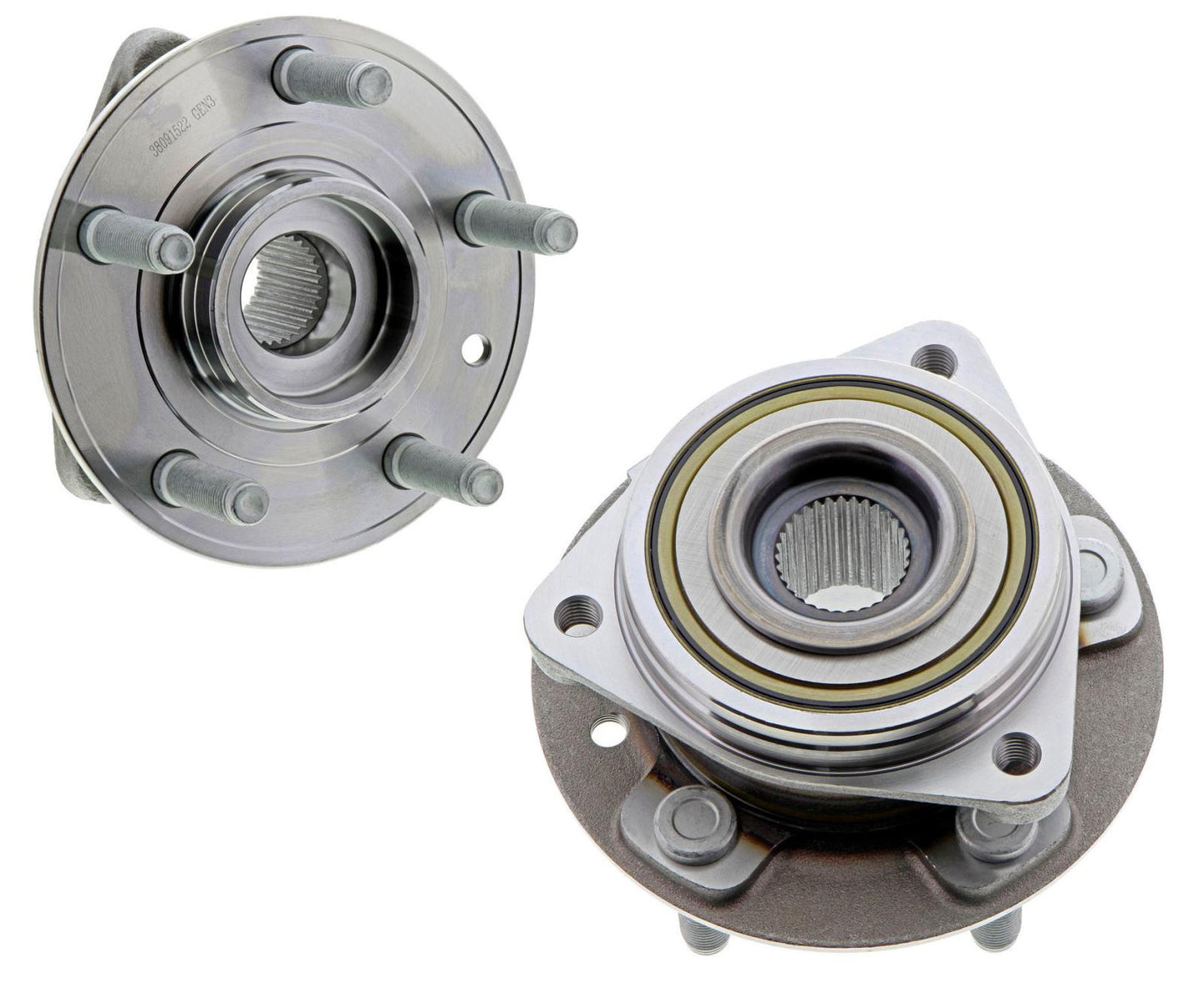 One Front Wheel Bearings & Hub Assembly For Jeep Wrangler 2018 2019 2020 2024