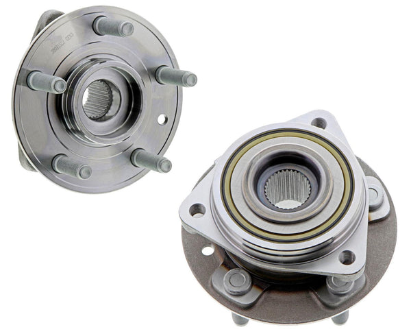 One Mevotech Front Wheel Bearings & Hub Assembly For Jeep Wrangler 2018-2023