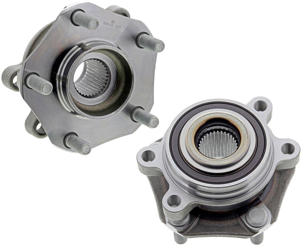 One Mevotech Front Wheel Bearings & Hub Assembly For Nissan Altima 2019-2023