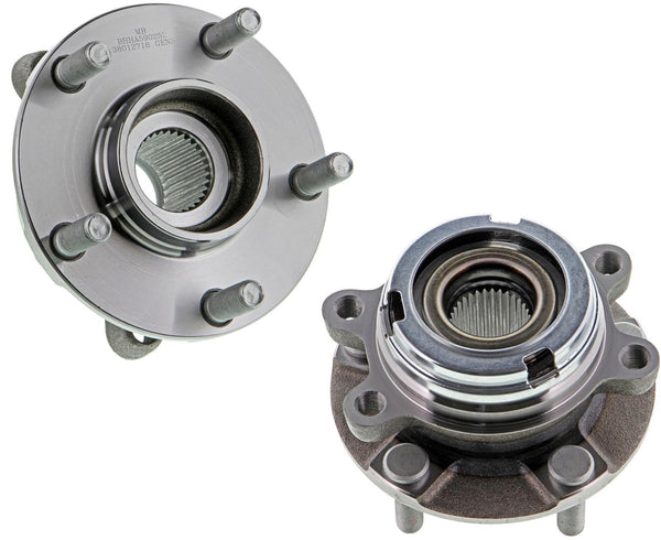 One Mevotech Front Wheel Bearings & Hub Assembly For Nissan Maxima 2009-2023