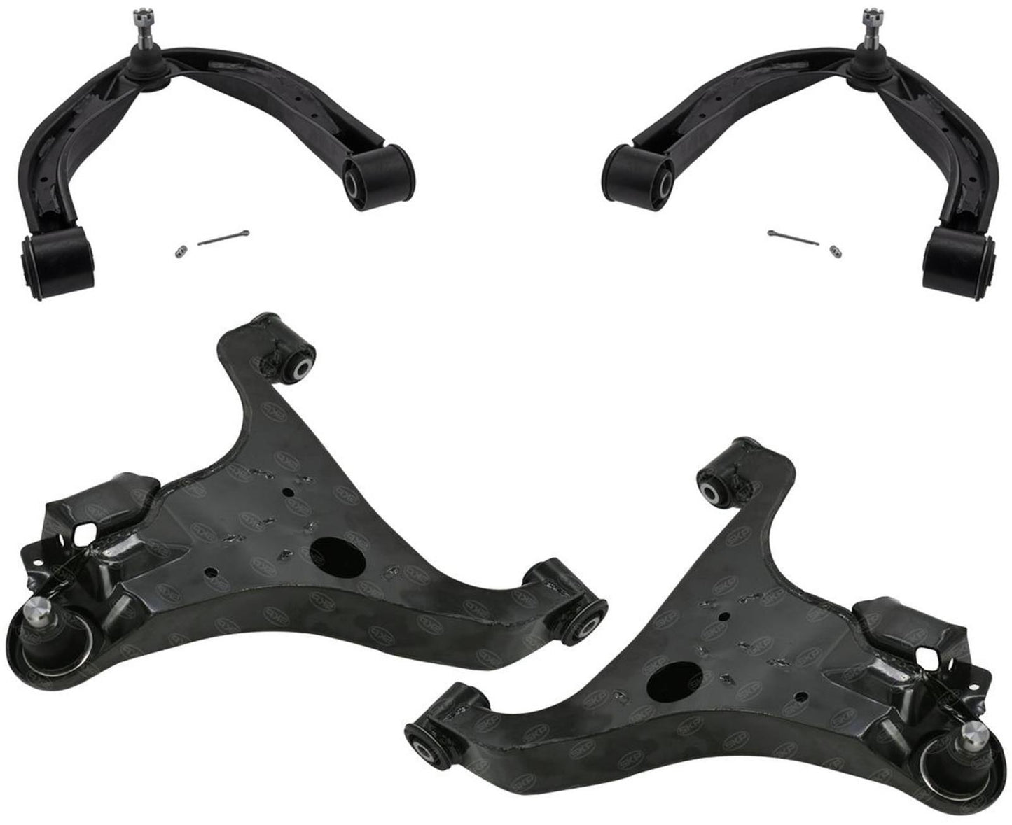 Front Upper & Lower Control Arms W/ Ball Joint For Nissan Titan 2004-2023