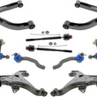 Mevotech Upper & Lower Control Arms Tie Rods & Links For Titan 17-23 4 Whel Drv