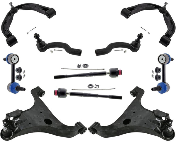 Upper & Lower Control Arms Tie Rods & Links For Titan 2017-23 Rear Wheel Drive