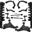 Front Struts Control Arms Tie Rods & Links For Titan 2017-2023 4 Wheel Drive