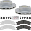 Fleet Front Galvanized Brake Pads & Coated Rotors FOR 12-21 Nissan NV1500 25 35